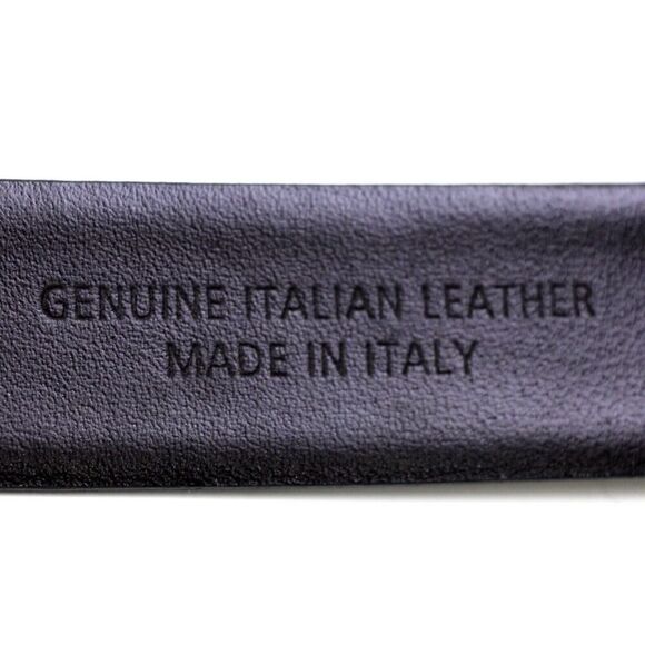 CLASSIC BROWN GENUINE LEATHER 1 1/8"Wd CASUAL DRESS MEN'S BELT Sz 38/95 (R78 - Picture 6 of 13